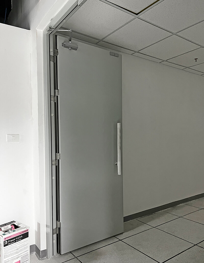 Cửa thép chống cháy 120 phút 2 cánh tại công trình