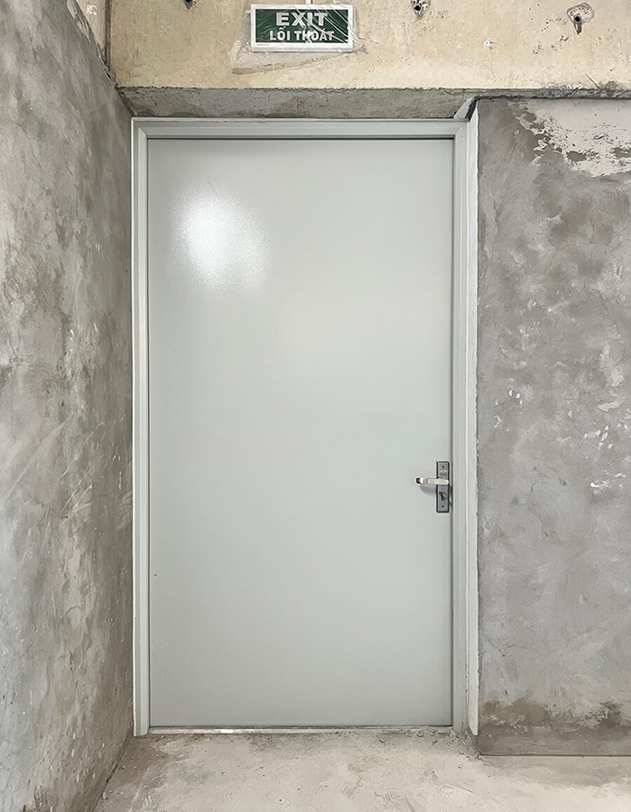 Cửa chống cháy 60 phút 1 cánh, kích thước lớn Cửa chống cháy 60 phút 1 cánh, kích thước lớn