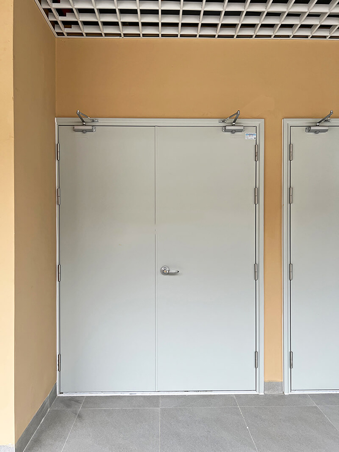 Cung cấp cửa chống cháy cho trường THCS Tây Mỗ 3 Cung cấp cửa chống cháy cho trường THCS Tây Mỗ 3