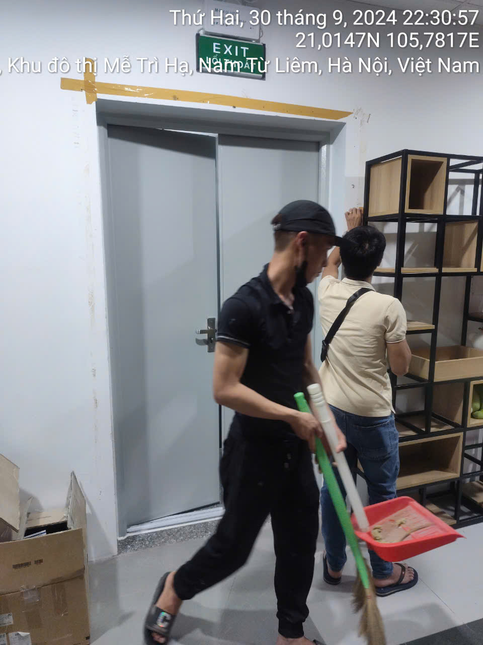 Dự án lắp cửa chống cháy tại VTI Building