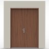 Cửa chống cháy vân gỗ 2 cánh cân