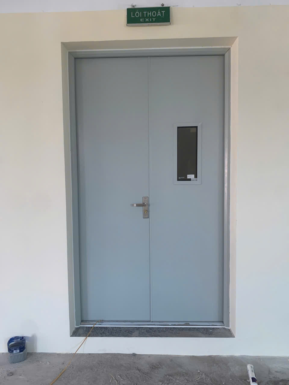 Cửa chống cháy cho công trình trụ sở làm việc Chi cục Thuế huyện Mỹ Hào